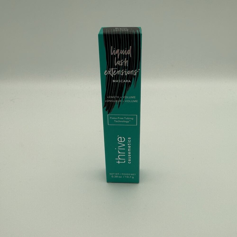 Thrive Liquid Lash Extensions Mascara Rich Black NEW IN BOX .38oz